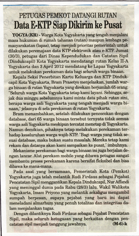 Kliping jogja terbaru